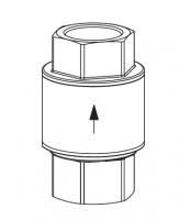 Einweg-Ventil 1 Zoll